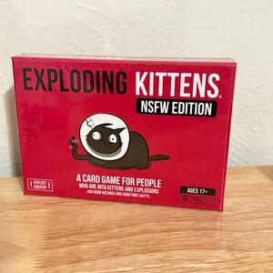 Exploding Kittens LLC Game NSFW Edition New Sealed